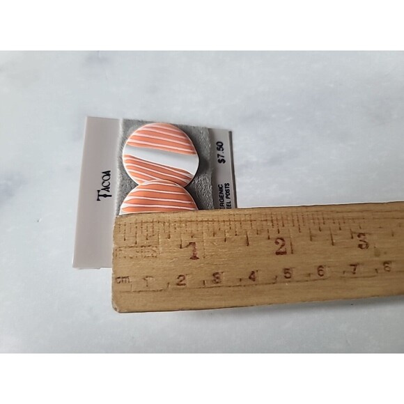 Tacoa Vintage Earrings New On Original Stock Card - Picture 10 of 10